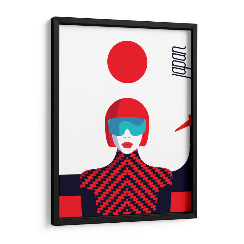 Japanese woman | Cuadro decorativo de Canvas Lab