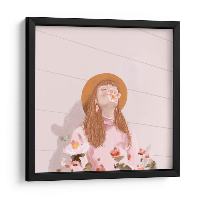 La dama de las flores | Cuadro decorativo de Canvas Lab