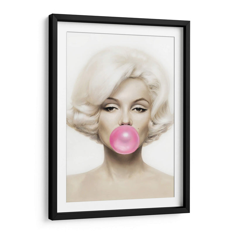 Marilyn Monroe bubblegum | Cuadro decorativo de Canvas Lab