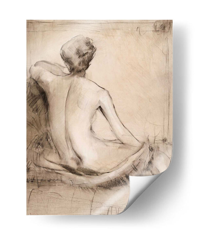 Estudio Desnudo Neutral I - Tim OToole | Cuadro decorativo de Canvas Lab