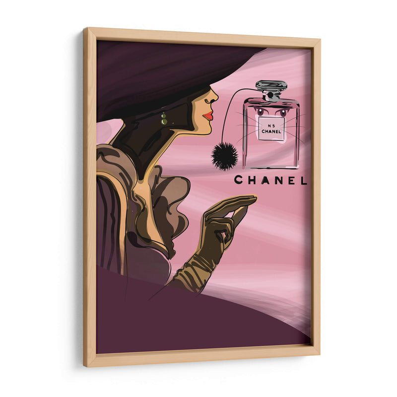 Pink Chanel | Cuadro decorativo de Canvas Lab