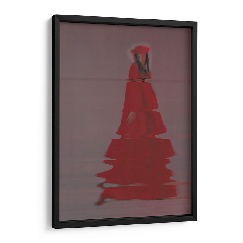 Red distortion | Cuadro decorativo de Canvas Lab