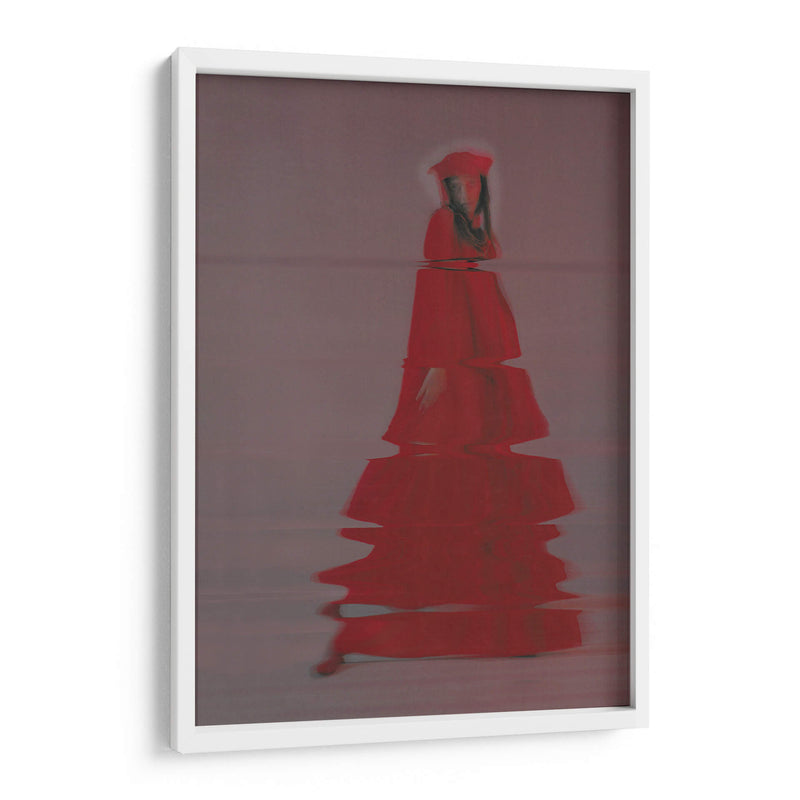 Red distortion | Cuadro decorativo de Canvas Lab
