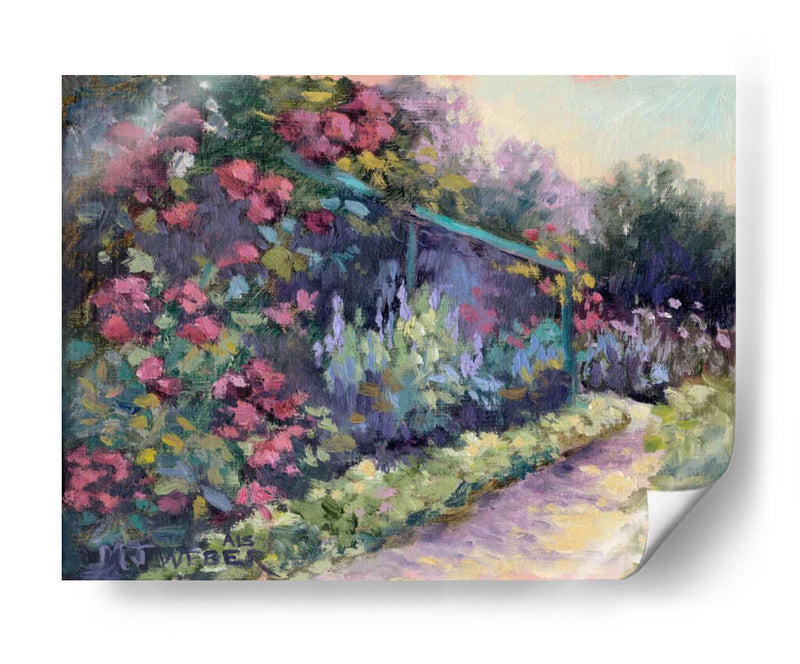 Monets Garden Vi - Mary Jean Weber | Cuadro decorativo de Canvas Lab