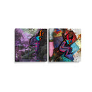 El demonio sentado - Set de 2 - Ruzski - Cuadro decorativo | Canvas Lab