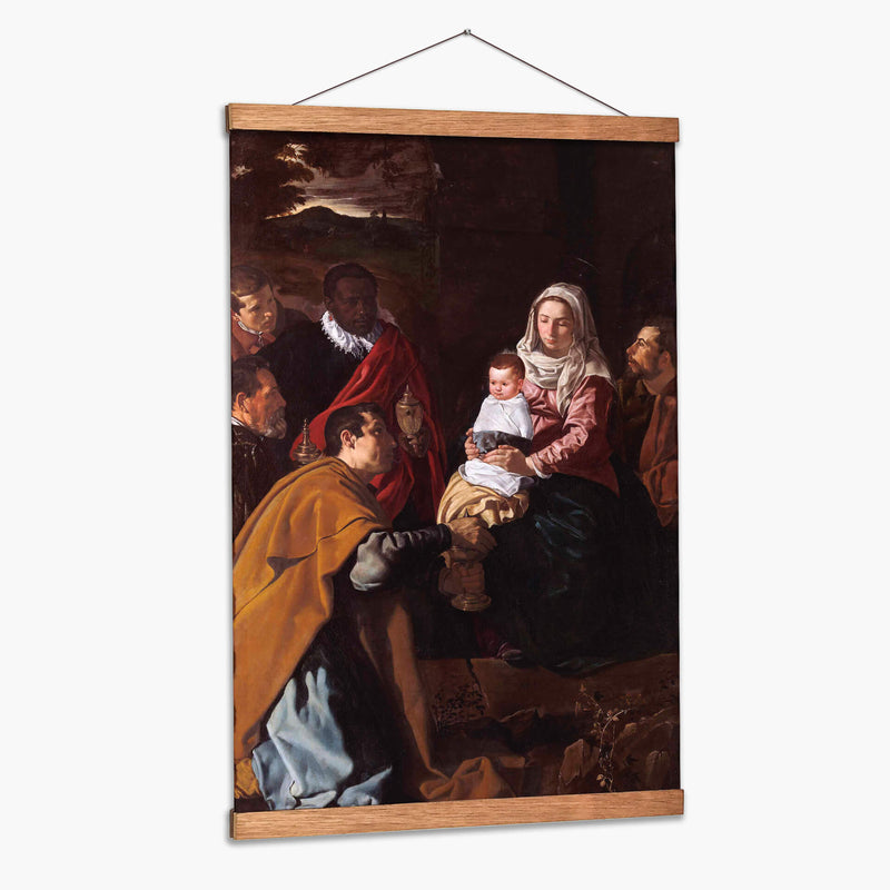 Adoración de los magos - Diego Velázquez | Cuadro decorativo de Canvas Lab