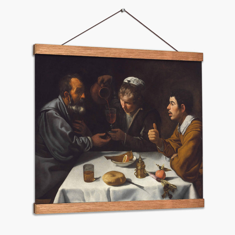 Almuerzo de campesinos - Diego Velázquez | Cuadro decorativo de Canvas Lab