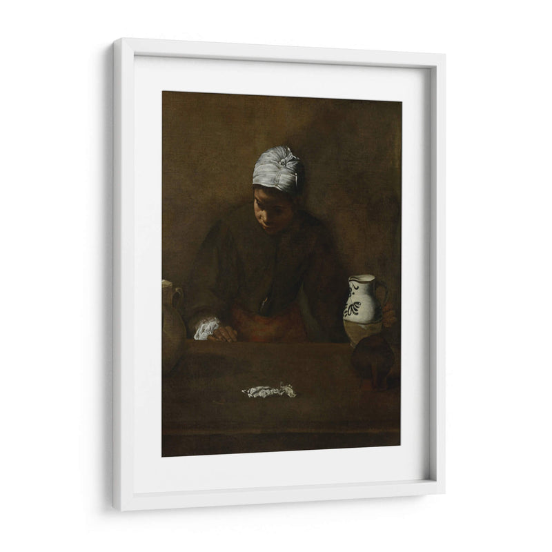 Ayudante de cocina - Diego Velázquez | Cuadro decorativo de Canvas Lab