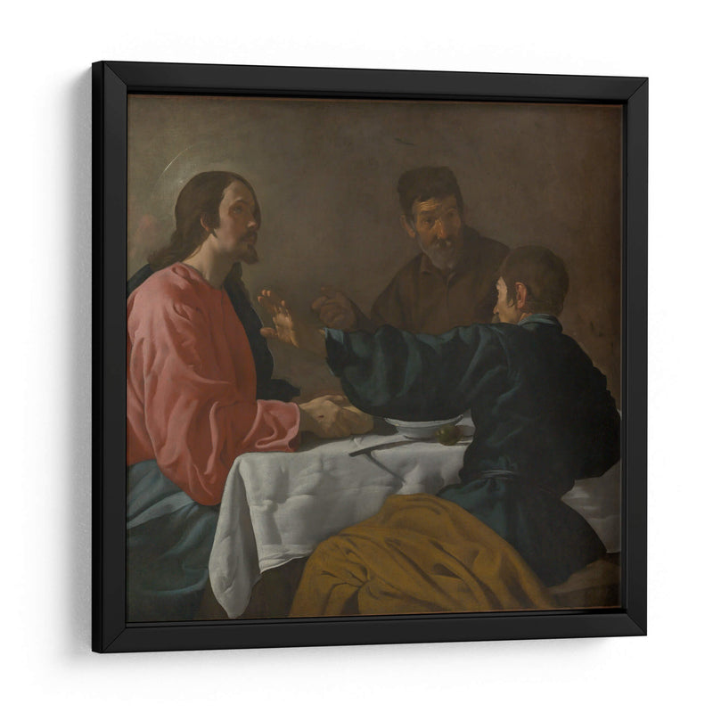 La cena de Emaús - Diego Velázquez | Cuadro decorativo de Canvas Lab