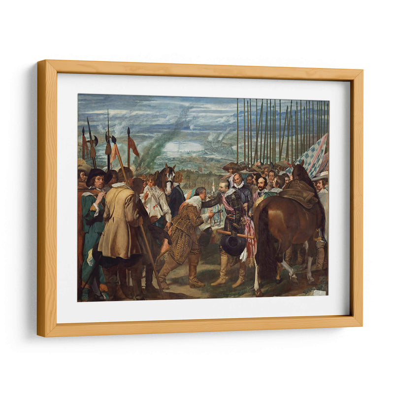 La rendición de Breda - Diego Velázquez | Cuadro decorativo de Canvas Lab