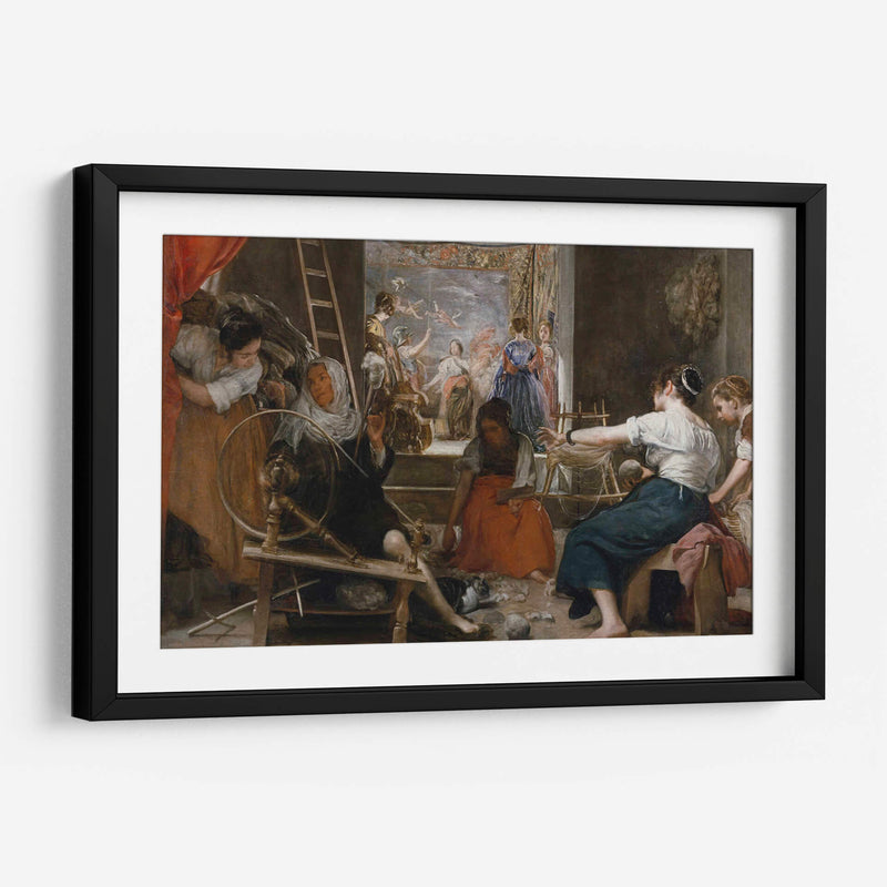 Las hilanderas - Diego Velázquez | Cuadro decorativo de Canvas Lab