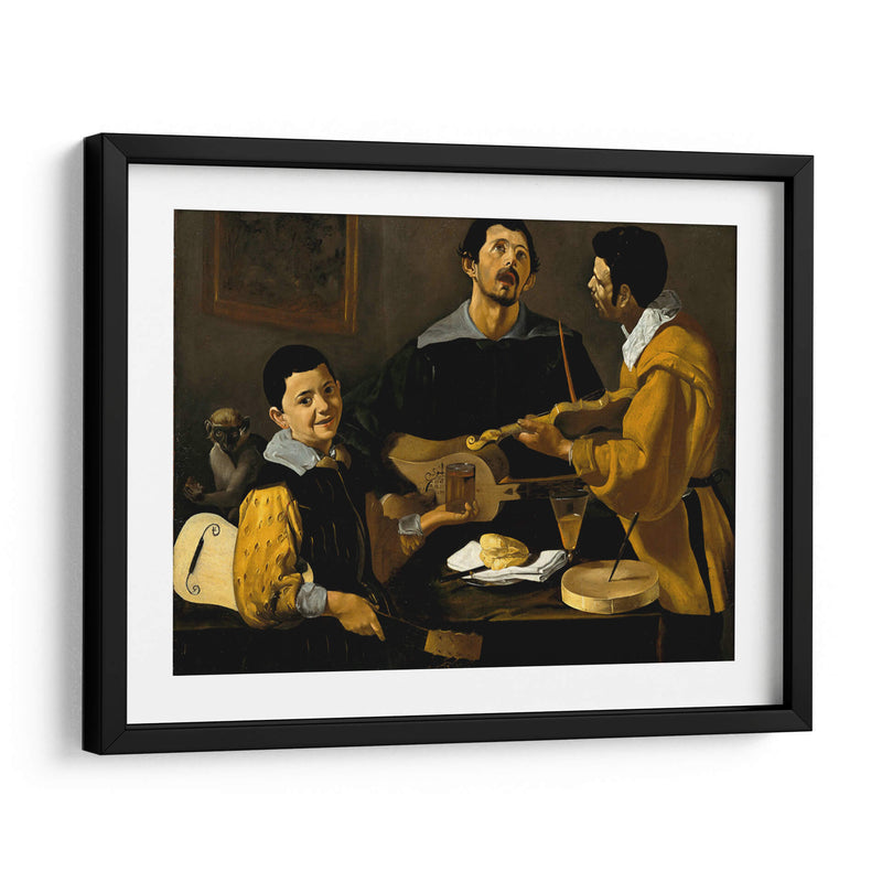 Los tres músicos - Diego Velázquez | Cuadro decorativo de Canvas Lab