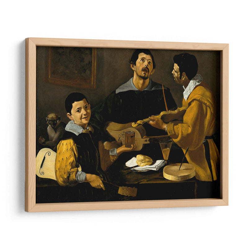 Los tres músicos - Diego Velázquez | Cuadro decorativo de Canvas Lab