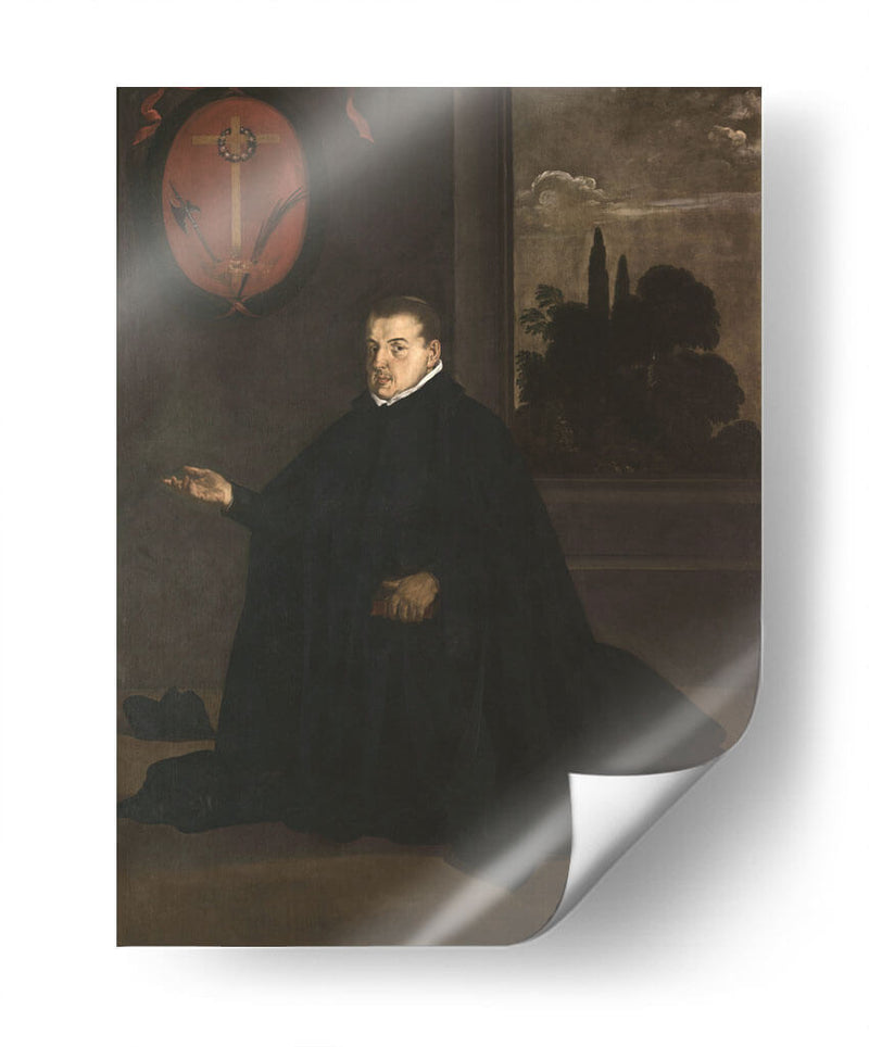 Retrato de Cristóbal Suárez de Ribera - Diego Velázquez | Cuadro decorativo de Canvas Lab