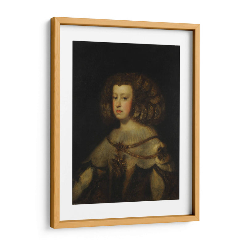 Retrato de la infanta María Teresa de España - Diego Velázquez | Cuadro decorativo de Canvas Lab