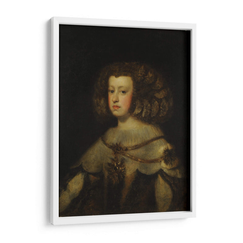 Retrato de la infanta María Teresa de España - Diego Velázquez | Cuadro decorativo de Canvas Lab