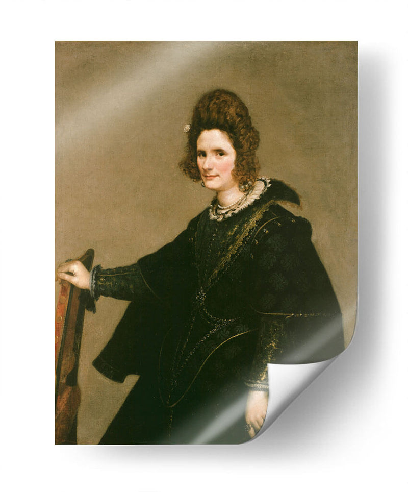 Retrato de una dama - Diego Velázquez | Cuadro decorativo de Canvas Lab