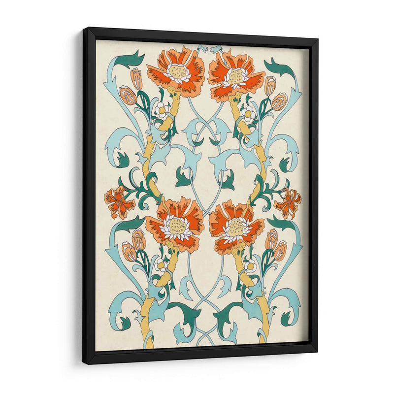 Patrón Floral Nouveau I - Naomi McCavitt | Cuadro decorativo de Canvas Lab
