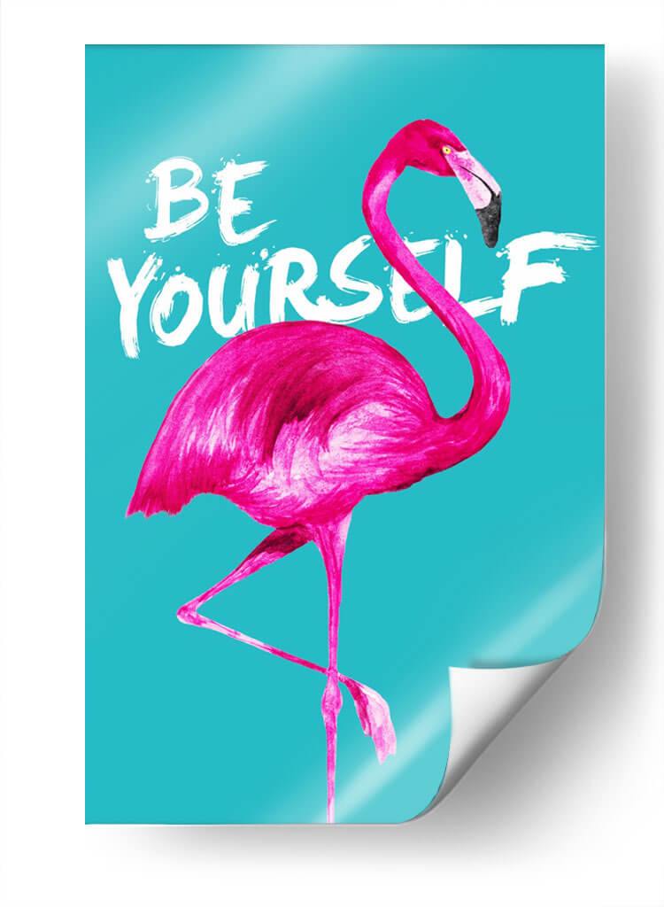 Be yourself | Cuadro decorativo de Canvas Lab