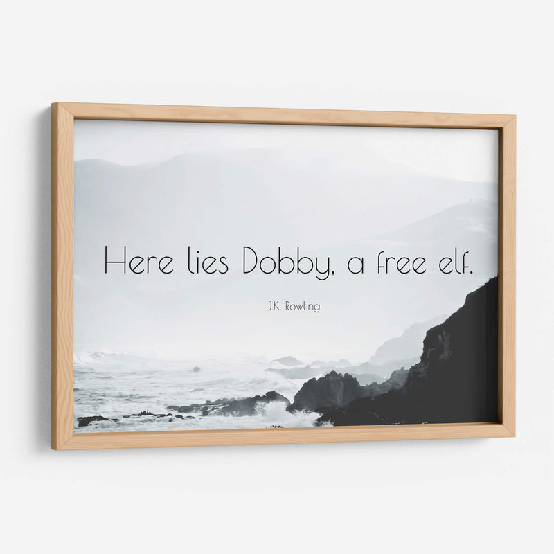 Aquí yace Dobby | Cuadro decorativo de Canvas Lab