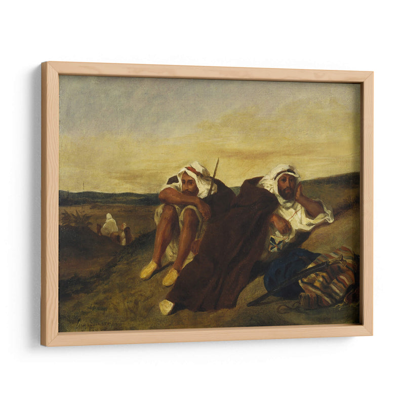 Árabes de Oran - Eugène Delacroix | Cuadro decorativo de Canvas Lab