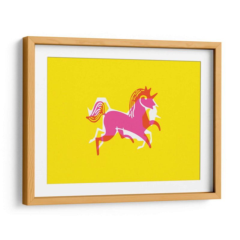 Unicornio brillante | Cuadro decorativo de Canvas Lab