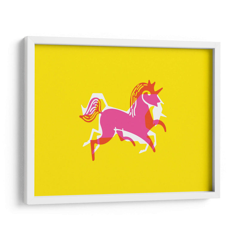 Unicornio brillante | Cuadro decorativo de Canvas Lab