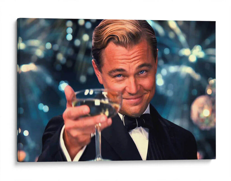 Brindis de Gatsby | Cuadro decorativo de Canvas Lab