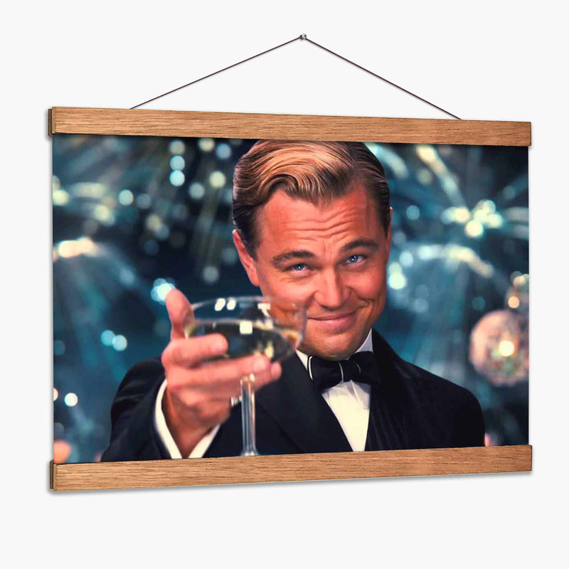 Brindis de Gatsby | Cuadro decorativo de Canvas Lab