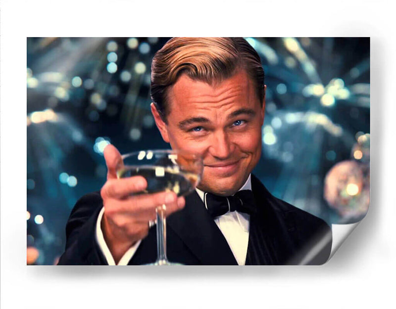 Brindis de Gatsby | Cuadro decorativo de Canvas Lab