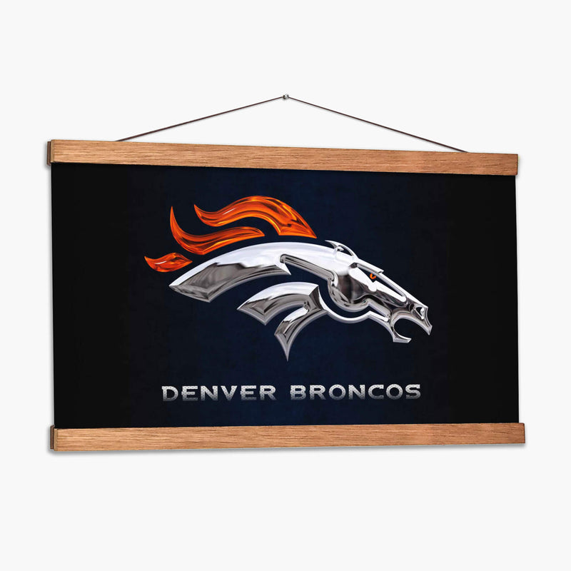 Broncos | Cuadro decorativo de Canvas Lab