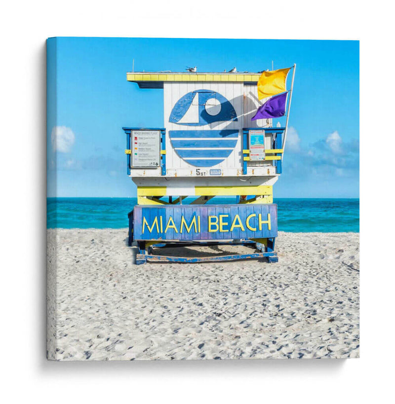 Miami Beach Ii - Richard Silver | Cuadro decorativo de Canvas Lab