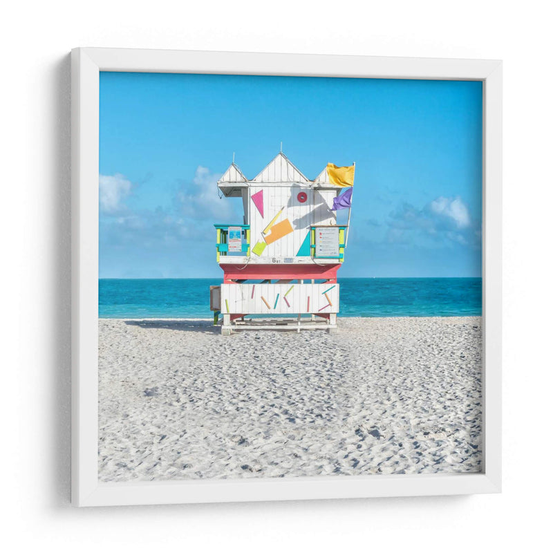 Miami Beach V - Richard Silver | Cuadro decorativo de Canvas Lab