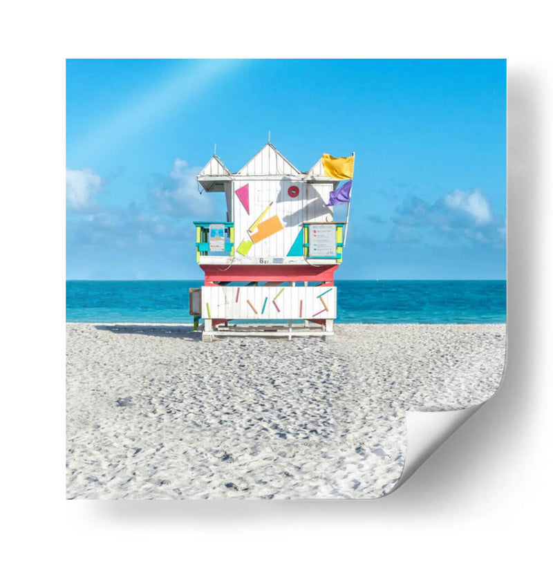 Miami Beach V - Richard Silver | Cuadro decorativo de Canvas Lab