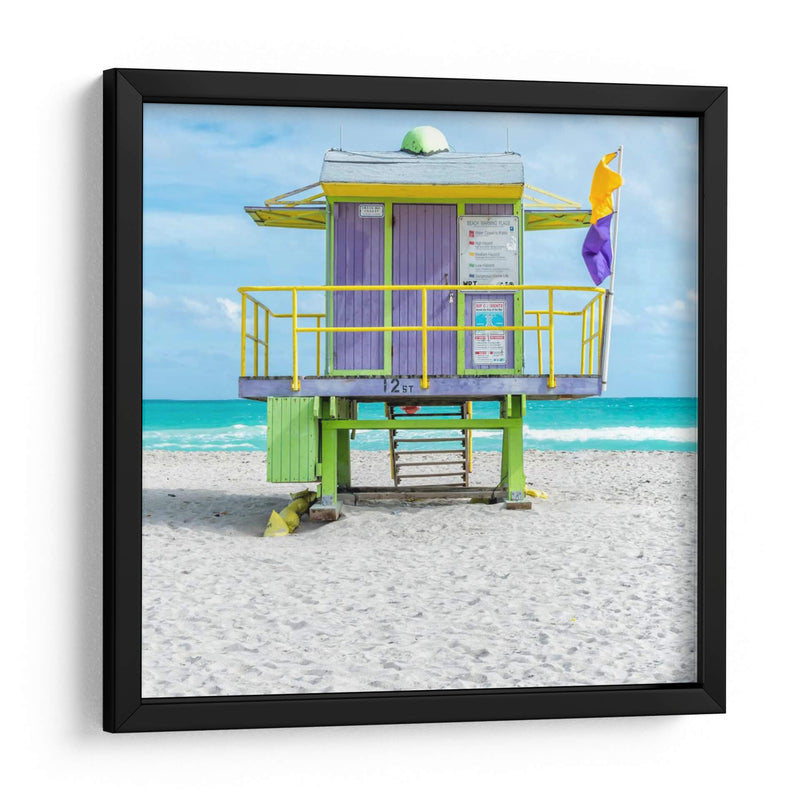 Miami Beach Viii - Richard Silver | Cuadro decorativo de Canvas Lab