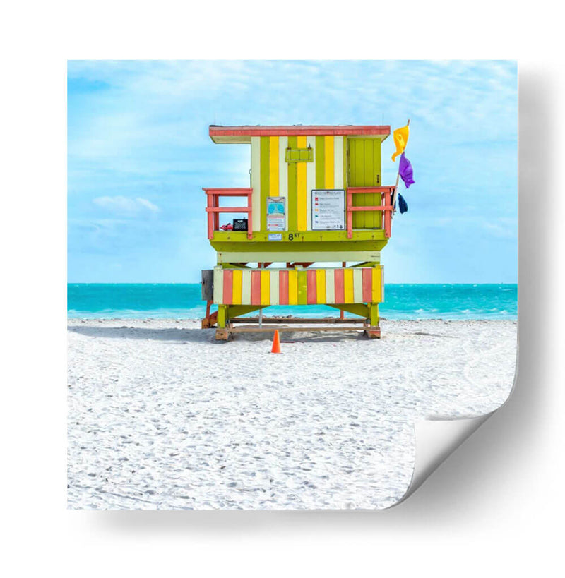 Miami Beach Ix - Richard Silver | Cuadro decorativo de Canvas Lab
