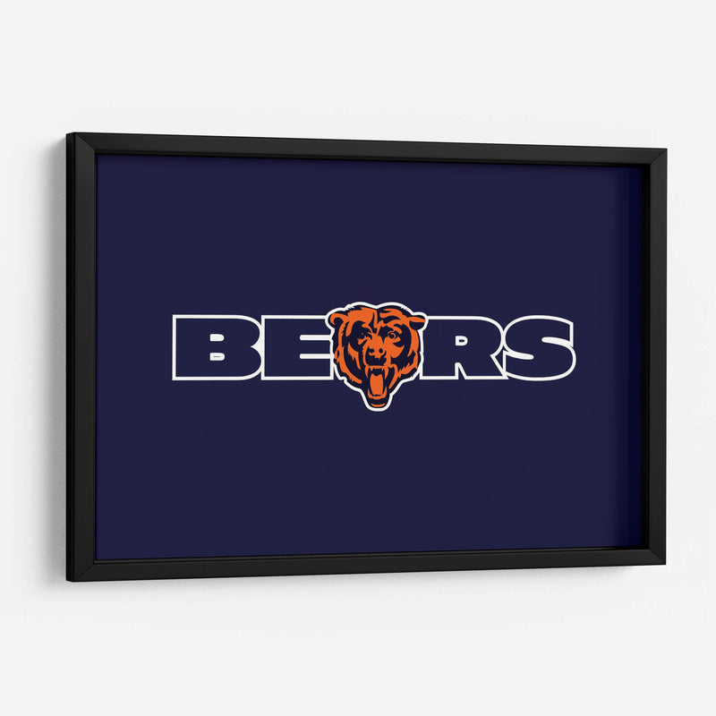 Chicago Bears logo | Cuadro decorativo de Canvas Lab