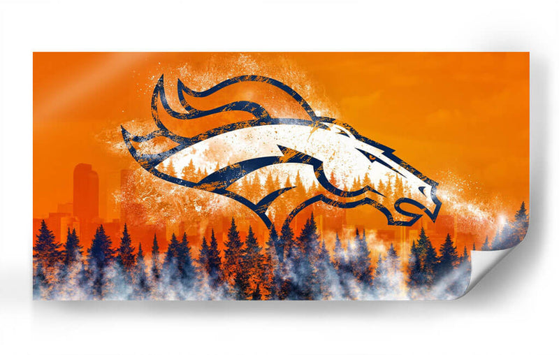 Denver Broncos | Cuadro decorativo de Canvas Lab