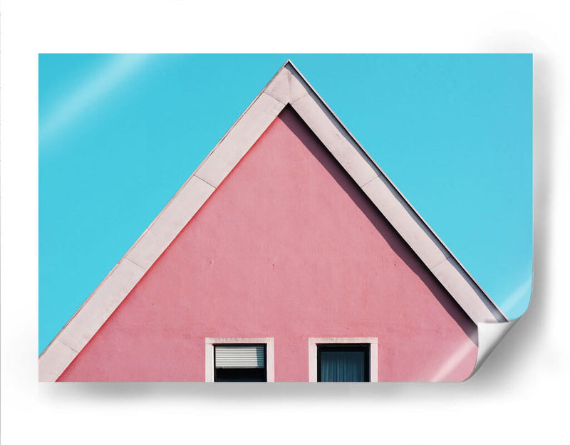 Ático rosa | Cuadro decorativo de Canvas Lab