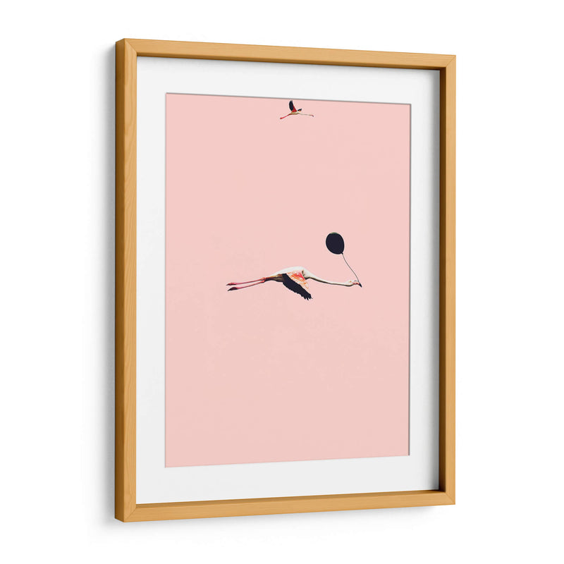 Vuela flamingo | Cuadro decorativo de Canvas Lab