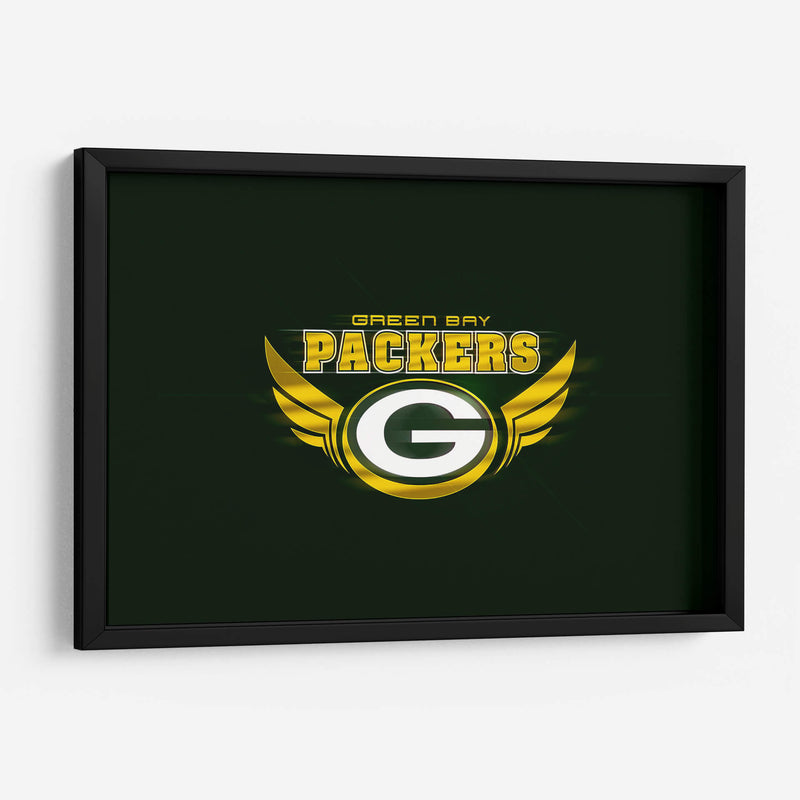 Green Bay Packers logo | Cuadro decorativo de Canvas Lab