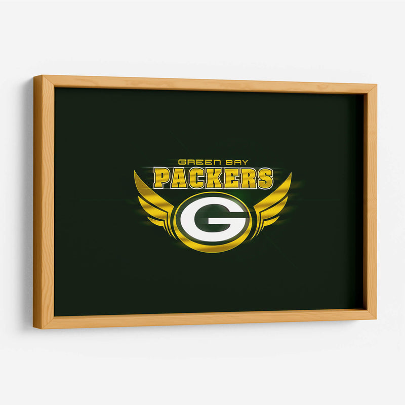 Green Bay Packers logo | Cuadro decorativo de Canvas Lab