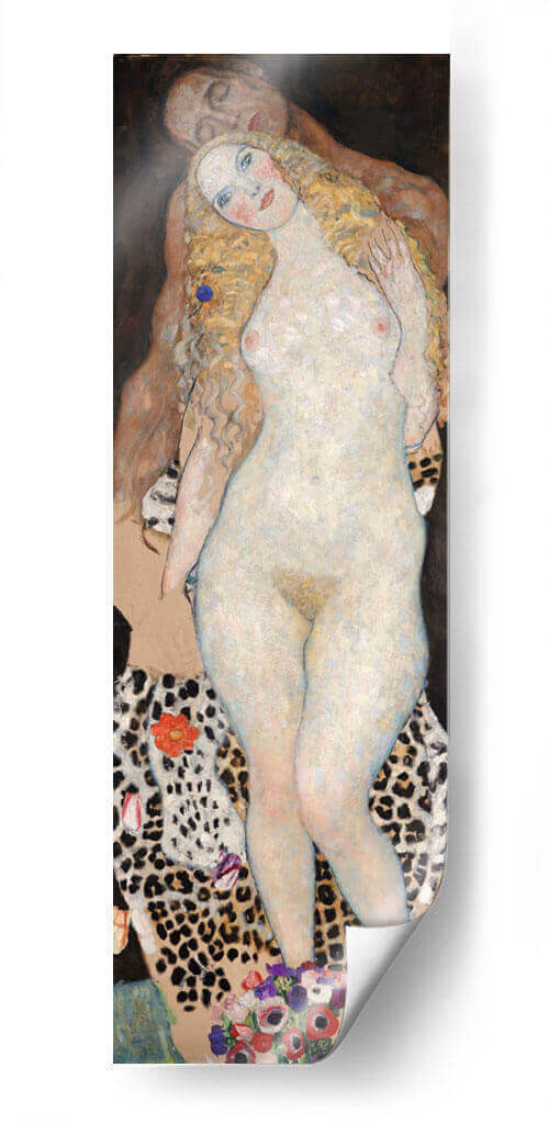 Adán y Eva - Gustav Klimt | Cuadro decorativo de Canvas Lab