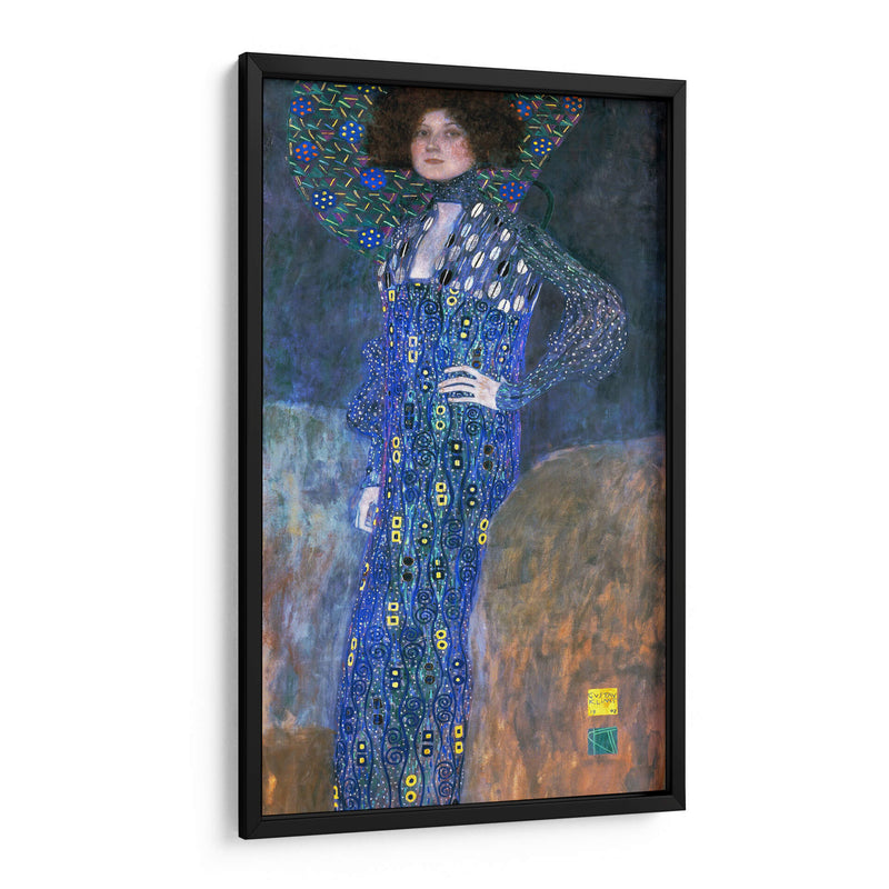 Retrato de Emilie Flöge - Gustav Klimt | Cuadro decorativo de Canvas Lab