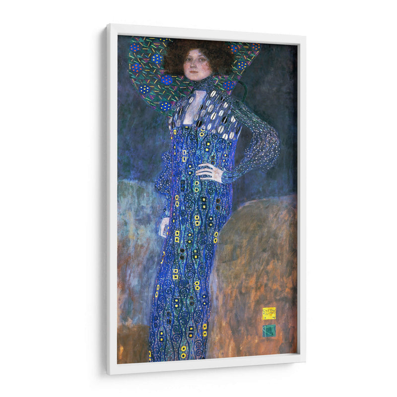 Retrato de Emilie Flöge - Gustav Klimt | Cuadro decorativo de Canvas Lab