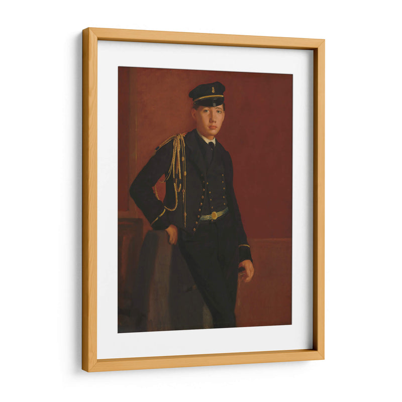 Achille de Gas en uniforme de cadete - Edgar Degas | Cuadro decorativo de Canvas Lab