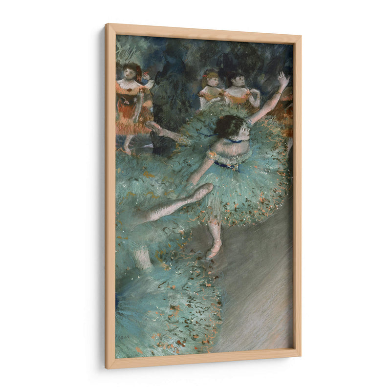 Bailarina basculando (bailarina verde) - Edgar Degas | Cuadro decorativo de Canvas Lab