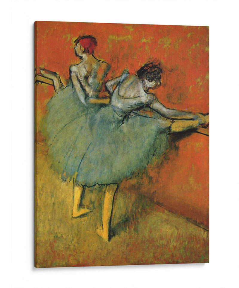 Bailarinas en la barra - Edgar Degas | Cuadro decorativo de Canvas Lab
