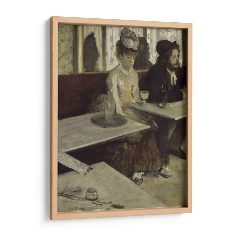 El ajenjo - Edgar Degas | Cuadro decorativo de Canvas Lab