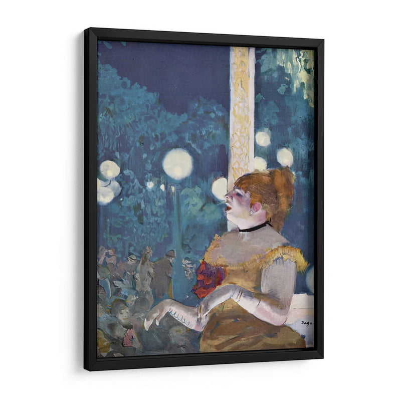 El café concierto: la canción del perro - Edgar Degas | Cuadro decorativo de Canvas Lab